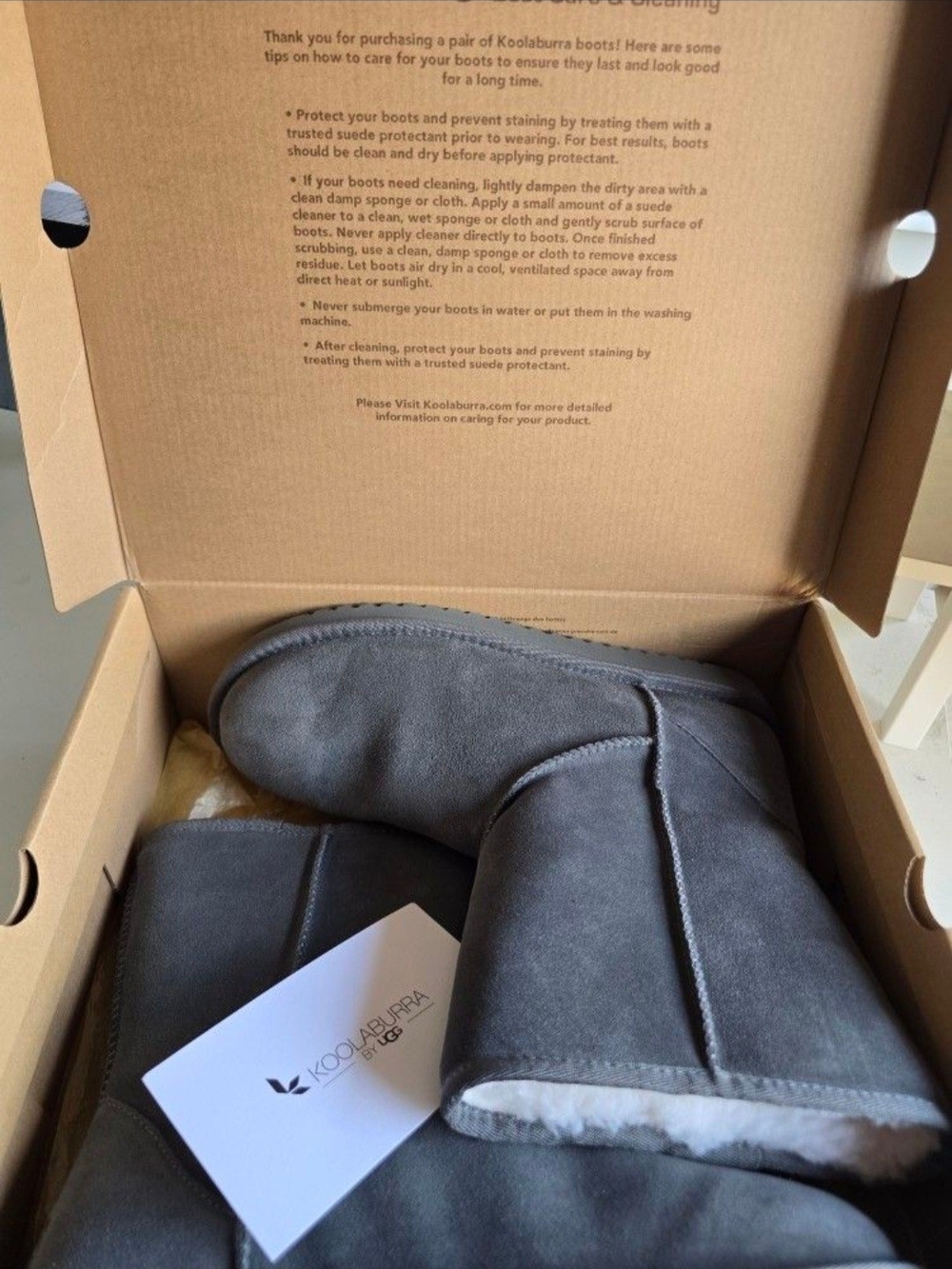 KOOLABURRA BY UGG, GREY, SIZE 10